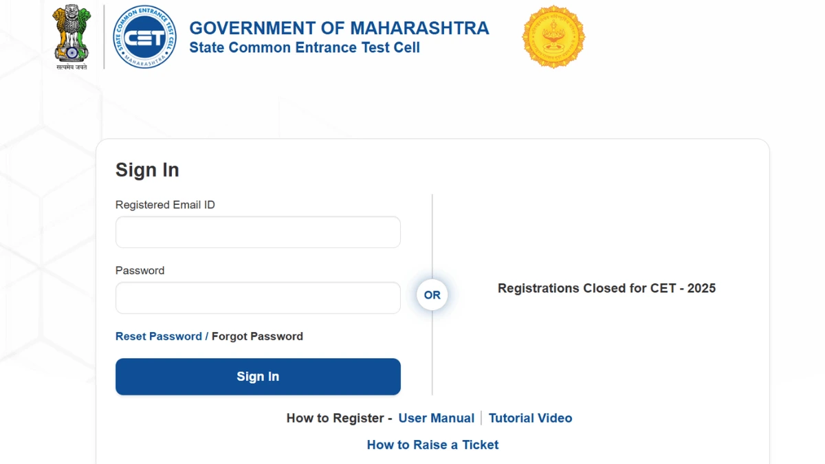 MH CET Law Admit Card 2025