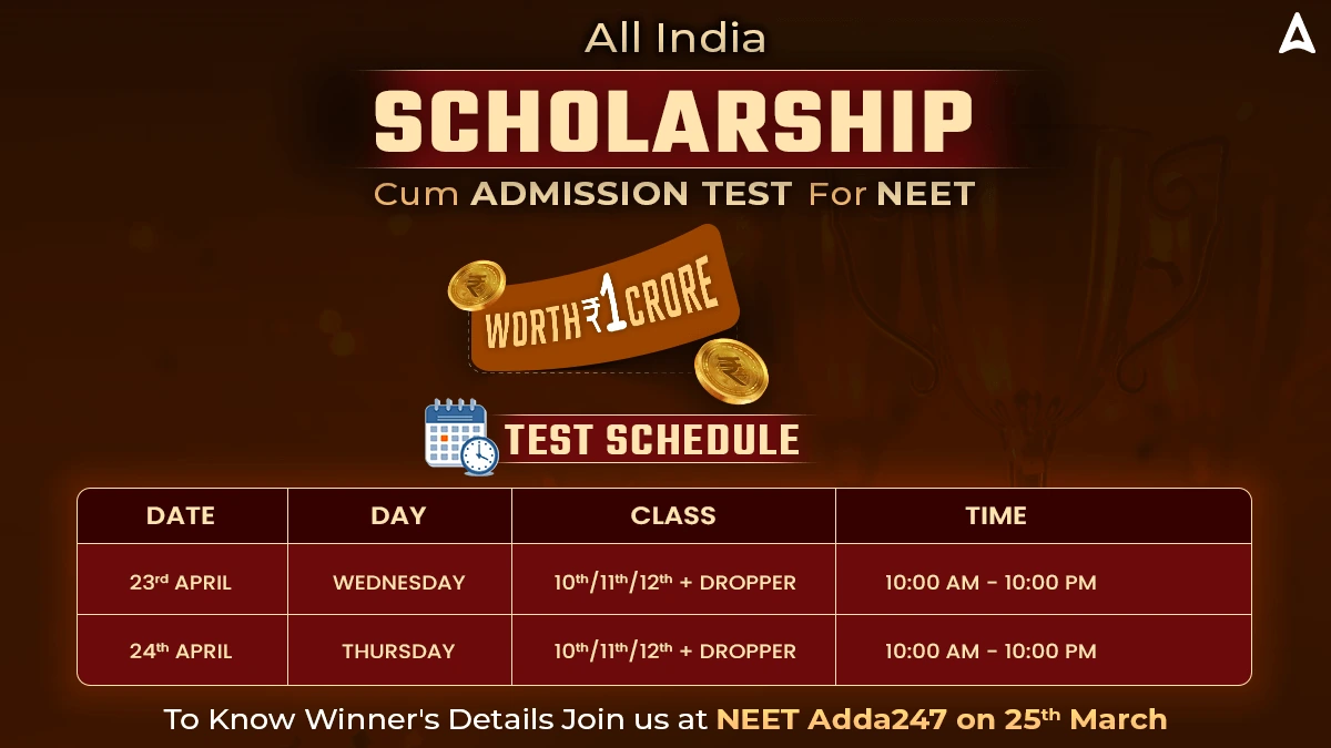 All India Scholarship cum Admission Test for NEET