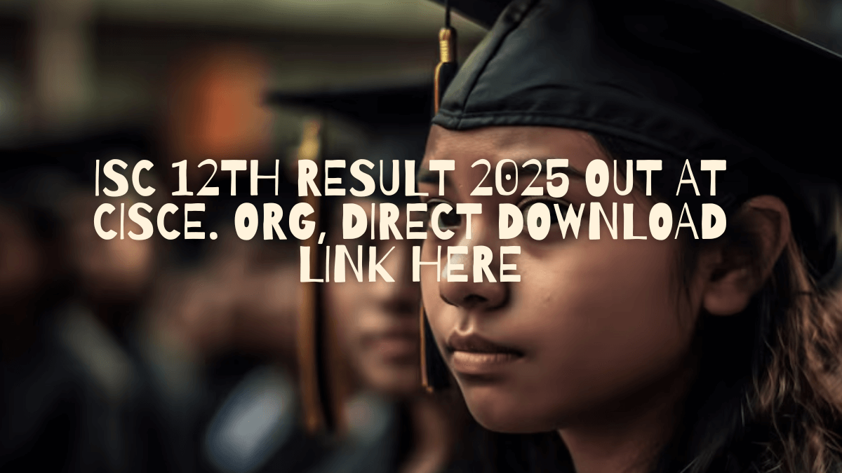 ISC 12 Result 2025