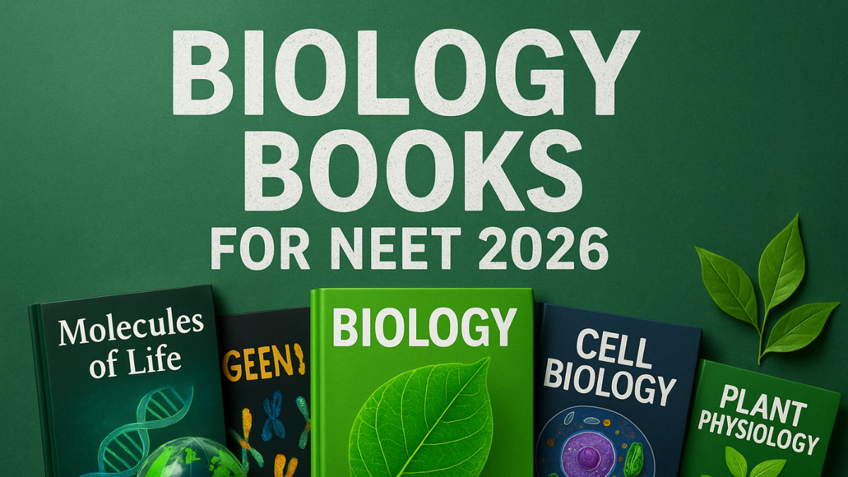 Biology Books for NEET 2026