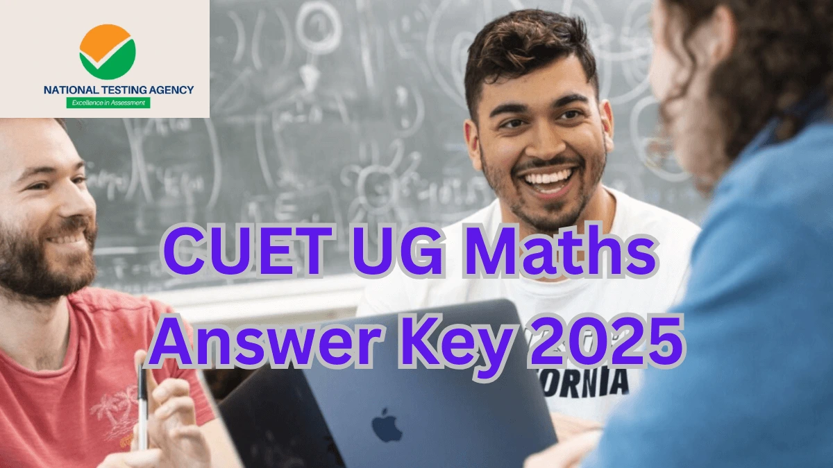 CUET Maths Answer Key 2025