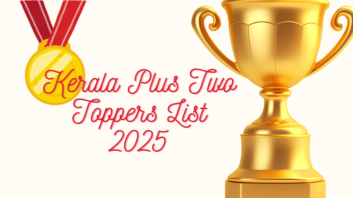 Kerala Plus Two Toppers List 2025