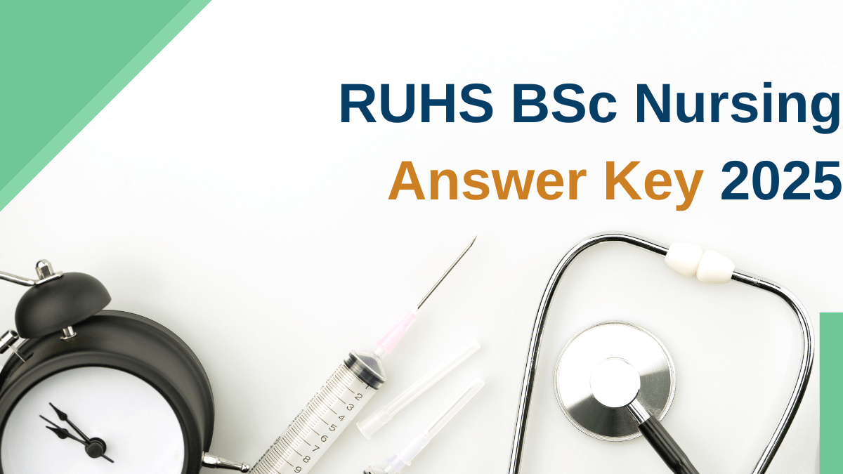 RUHS BSc Nursing Answer Key 2025