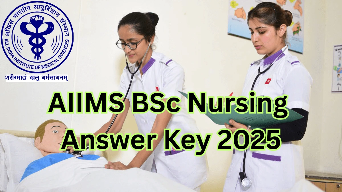 AIIMS BSc Nursing Answer Key 2025