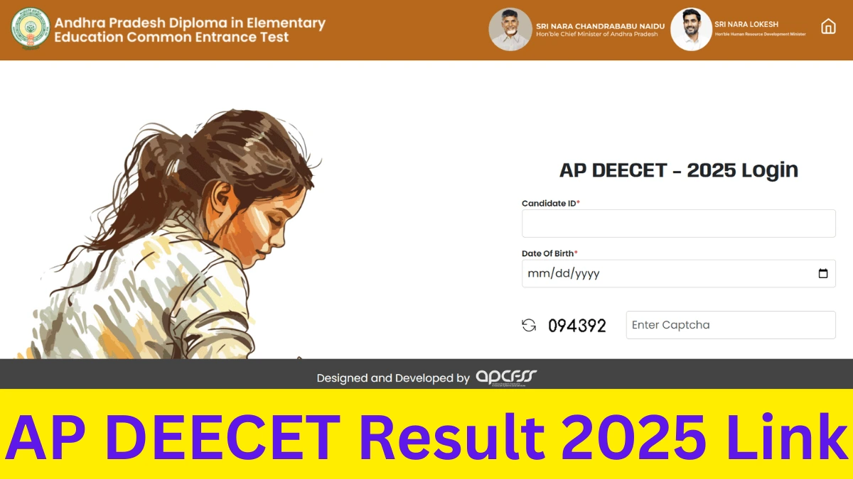 AP DEECET Result 2025 Link