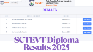 SCTEVT Results 2025