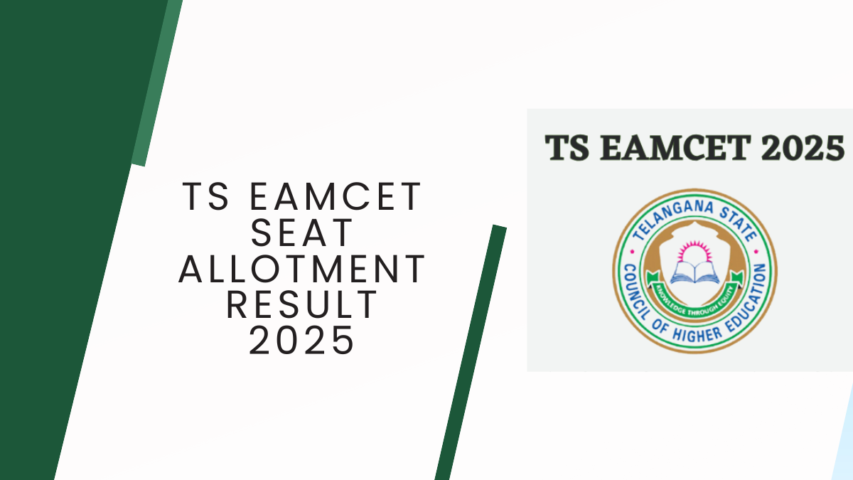 TS EAMCET Seat Allotment Result 2025