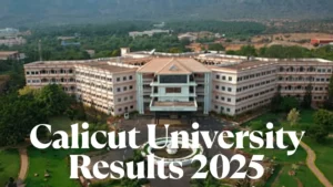 Calicut University Results 2025