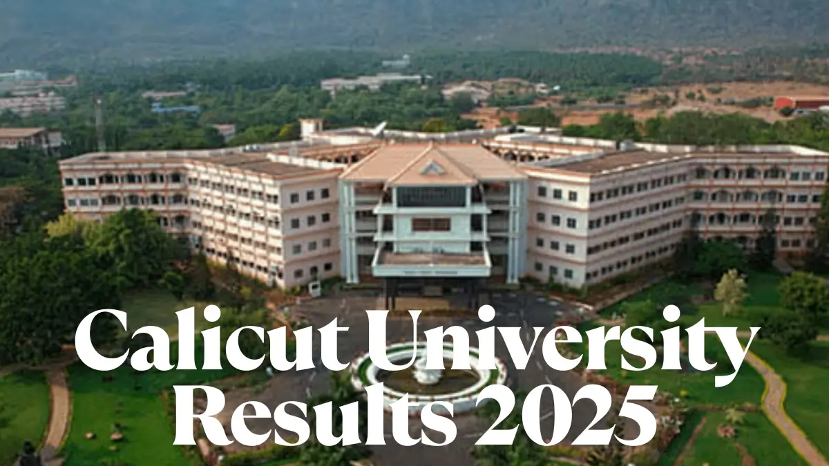 Calicut University Results 2025