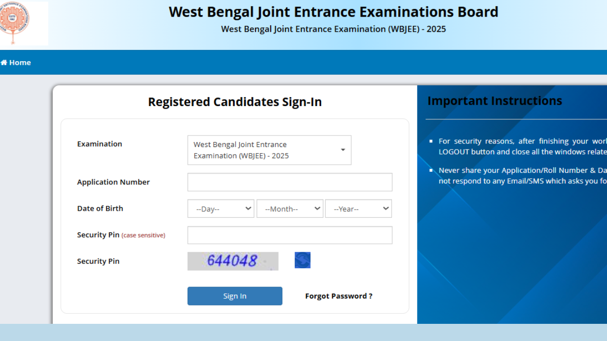 WBJEE 2025 Results