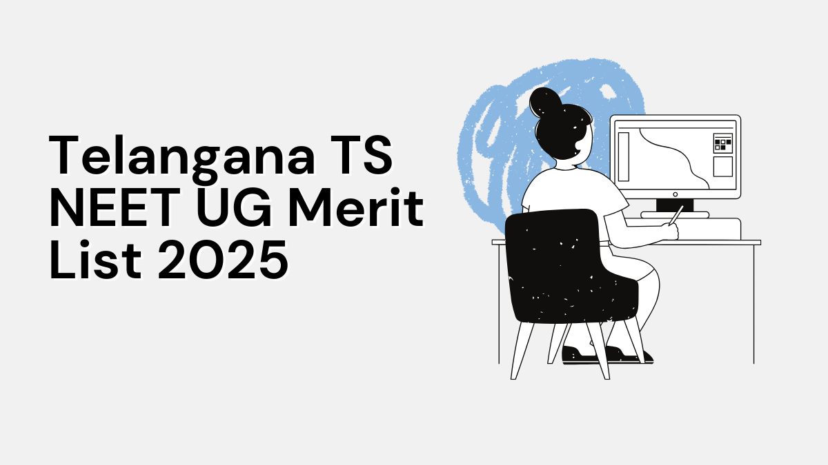 Telangana TS NEET UG Merit List 2025