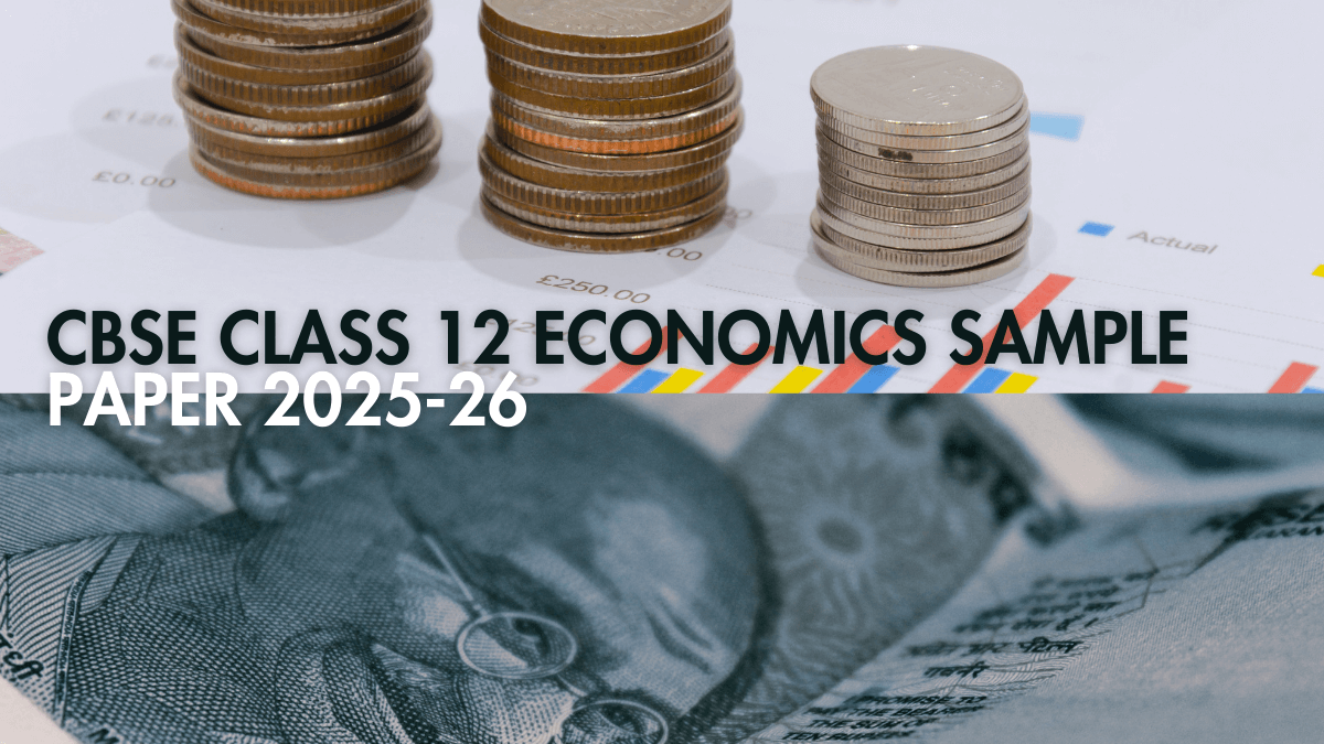 CBSE Class 12 Economics Sample Paper 20