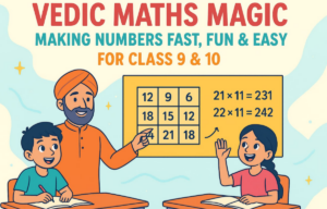 Vedic Maths Magic Making Numbers Fast, Fun & Easy for Class 9 & 10