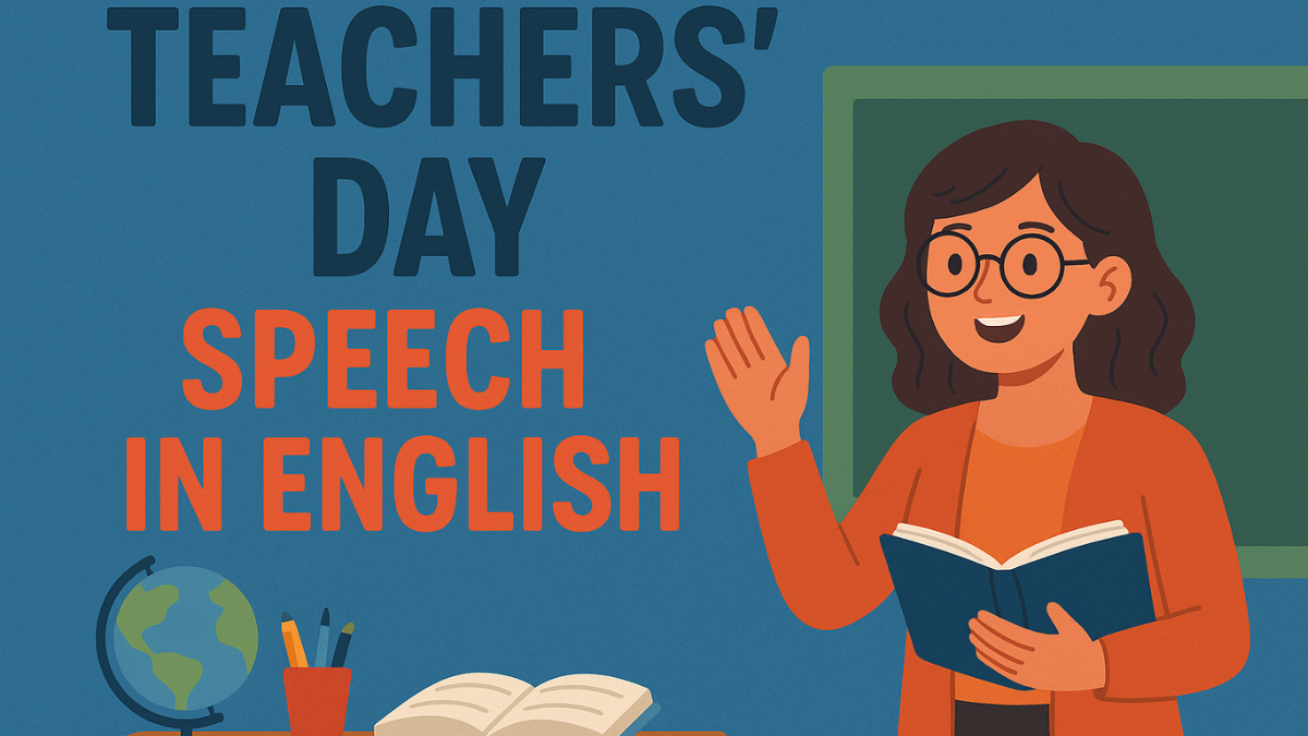 Teachers Day Speech in English for Students