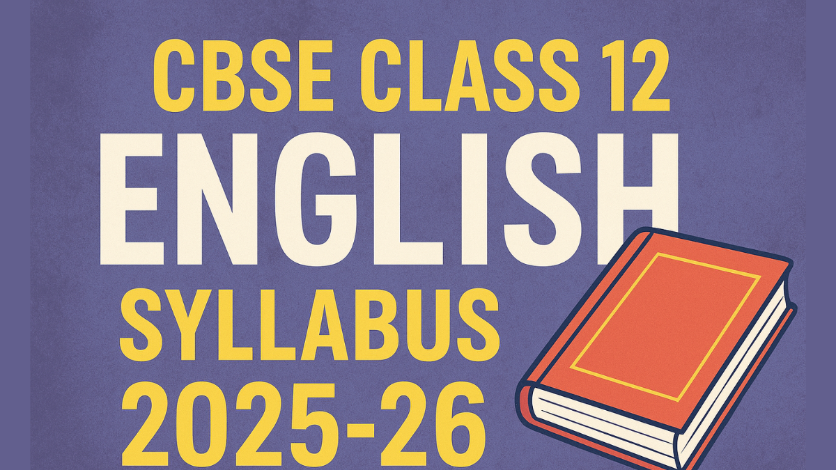 CBSE Class 12 English Syllabus