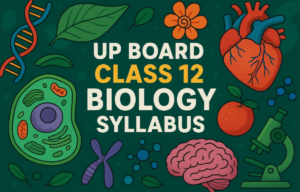 UP Board Class 12 Biology Syllabus