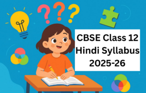 CBSE Class 12 Hindi Syllabus