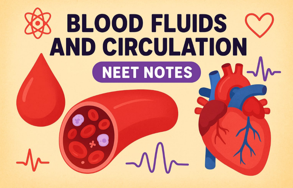 Body Fluids and Circulation NEET Notes