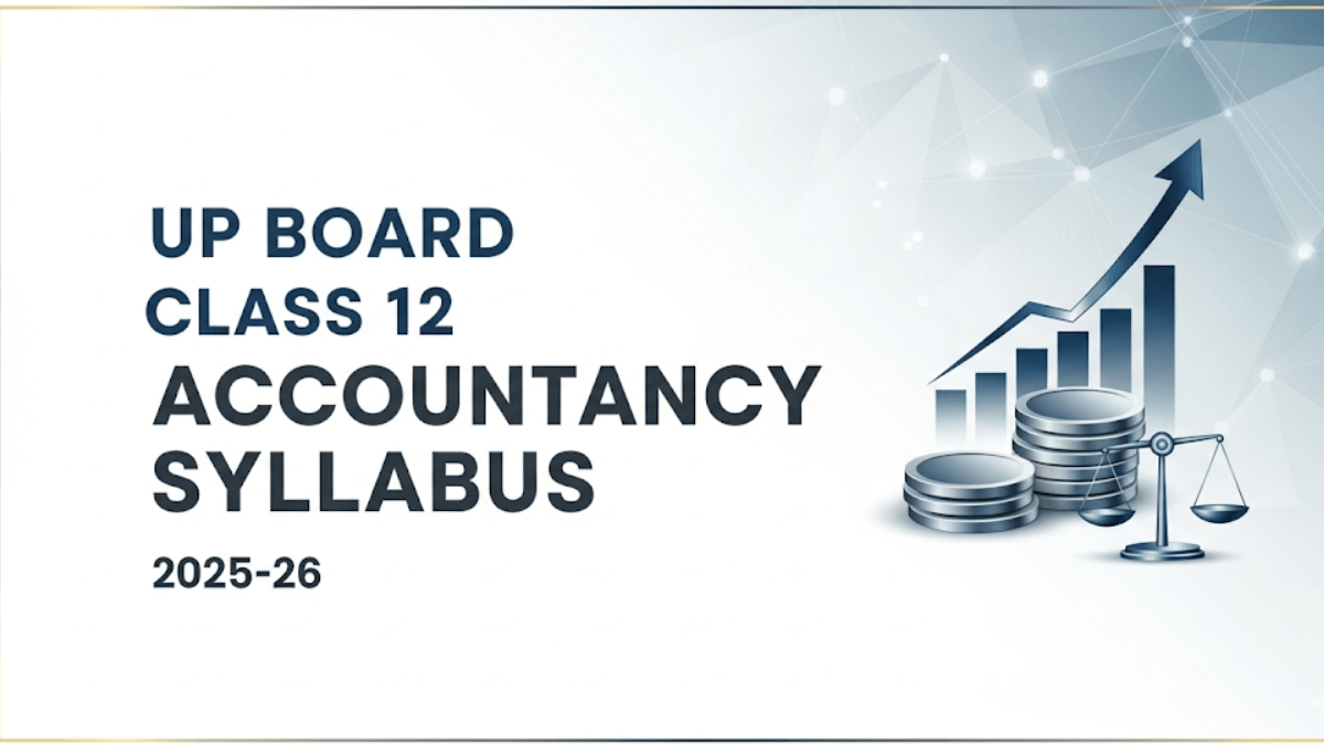 UP Board Class 12 Accountancy Syllabus