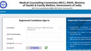 MCC NEET Round 3 Counselling 2025 Dates