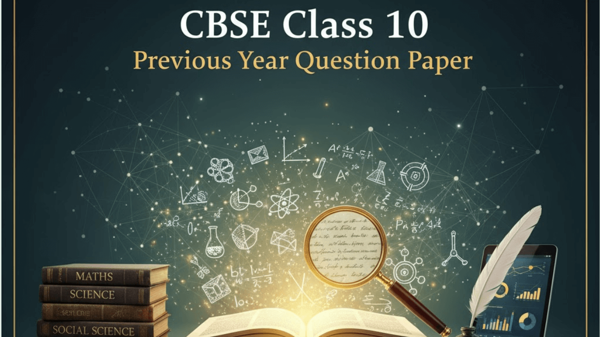 CBSE Class 10 Previous year question paper