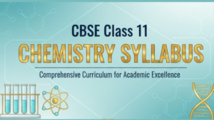 CBSE Class 11 chemistry Syllabus 2026