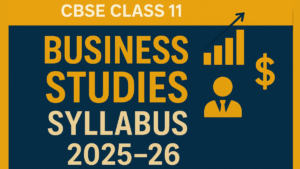 Class 11th BST Syllabus