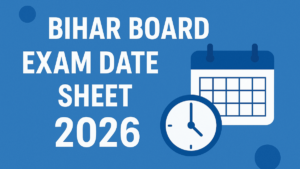 Bihar Board Exam Date Sheet 2026