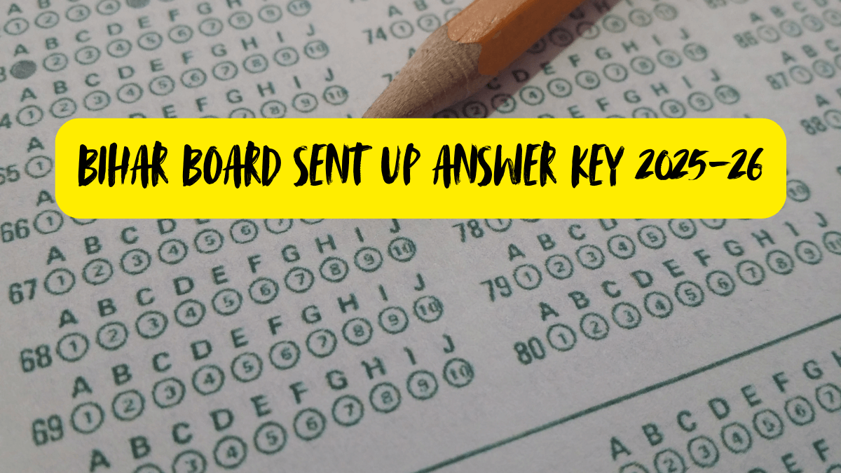Bihar Board Sent Up Answer Key 2025-26