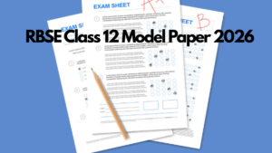 RBSE Class 12 Model Paper 2026