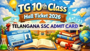 TG 10th hall ticket 2026