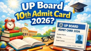 UP Board 10th Admit Card 2026