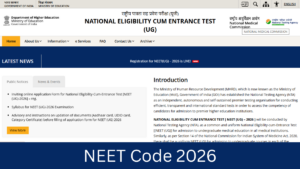 NEET Code 2026