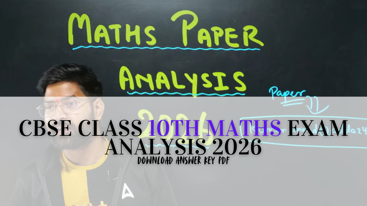class 10 maths analysis 2026