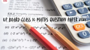 UP Board Class 10 Maths Question Paper 2026