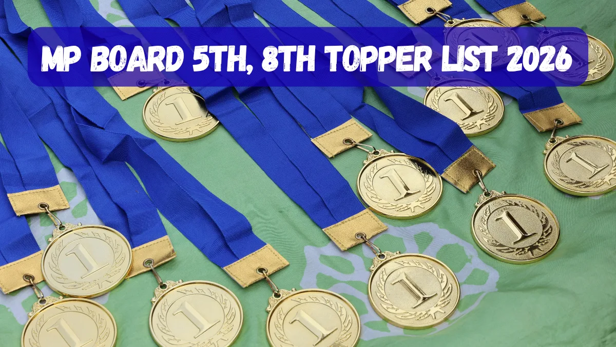MP Board 5th, 8th Topper List 2026