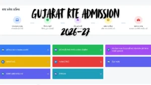 Gujarat RTE Admission 2026-27