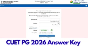 cuet pg 2026 answer key