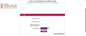 how to downlad cuet ug city intimation slip 2026