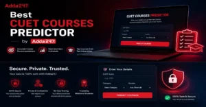 Free cuet course predictor 2026 by Adda 247