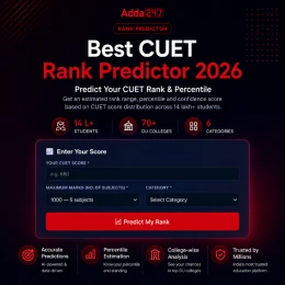 Best CUET Rank Predictor 2026 by Adda247