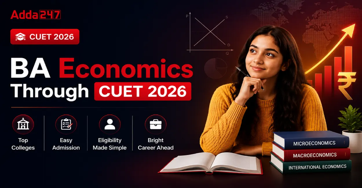 BA Economics Through CUET 2026