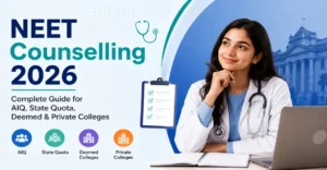 NEET Counselling 2026: Complete Guide for AIQ, State Quota, Deemed & Private Colleges
