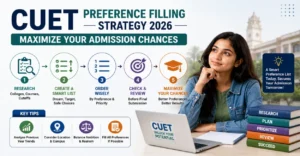 CUET Preference Filling Strategy 2026