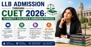 LLB Admission Through CUET 2026