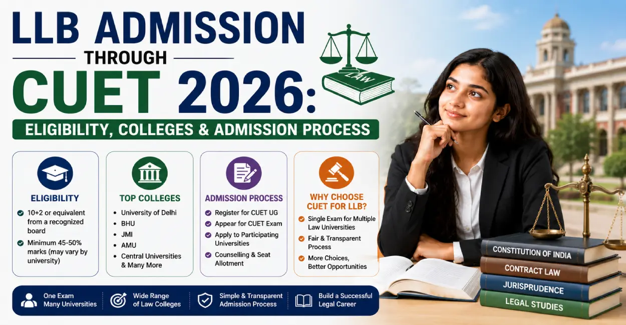 LLB Admission Through CUET 2026