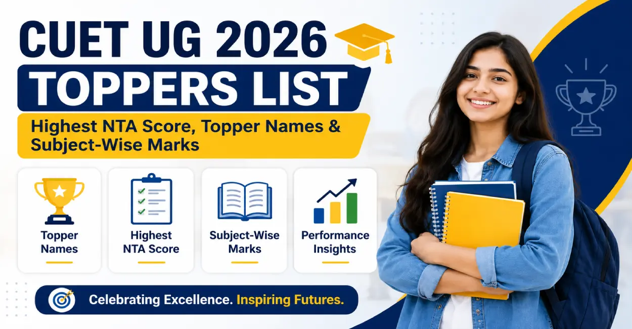 CUET UG 2026 Toppers List
