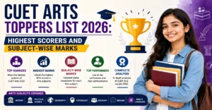 CUET Arts Toppers List 2026