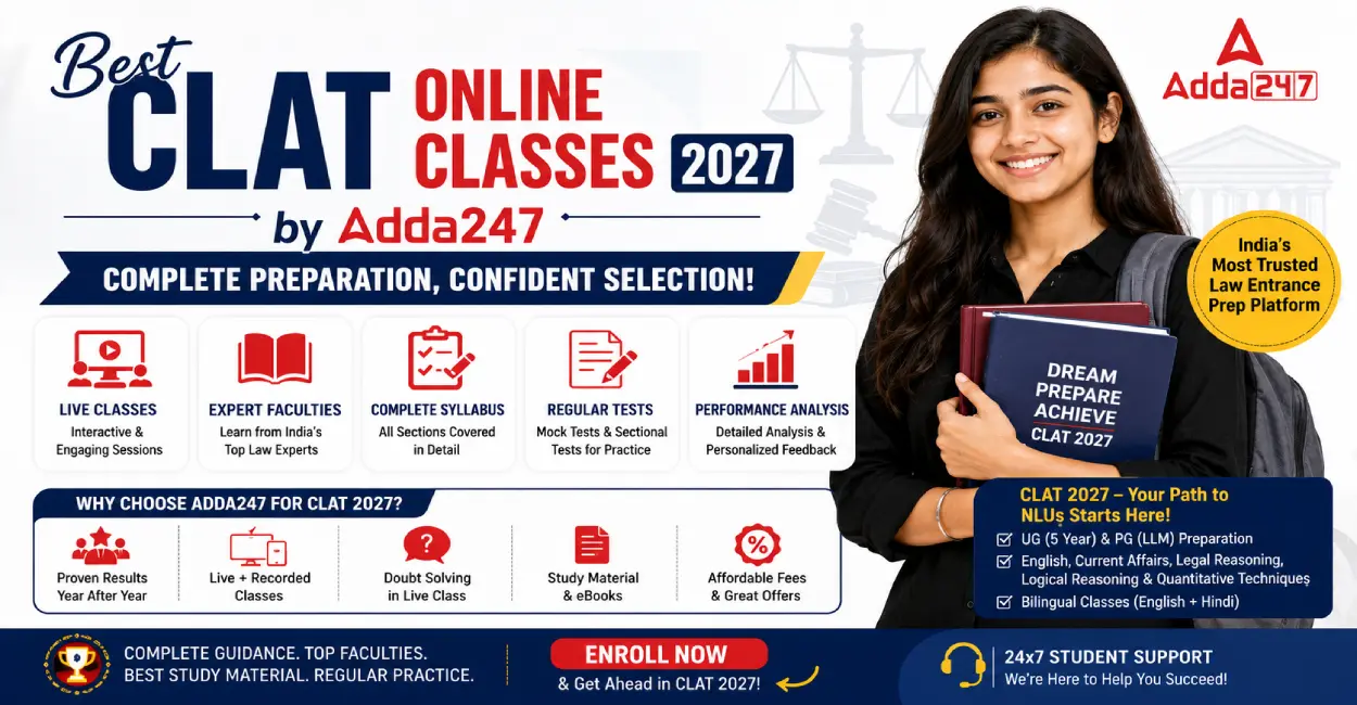 Best CLAT Online Classes 2027