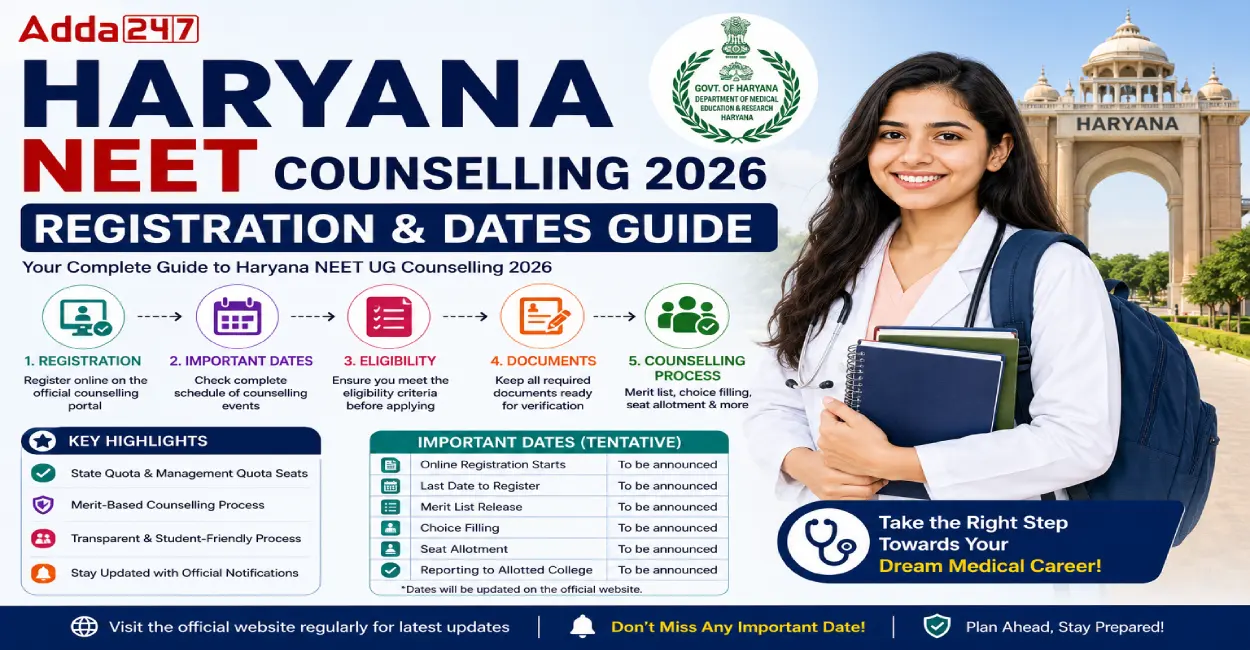 Haryana NEET Counselling 2026
